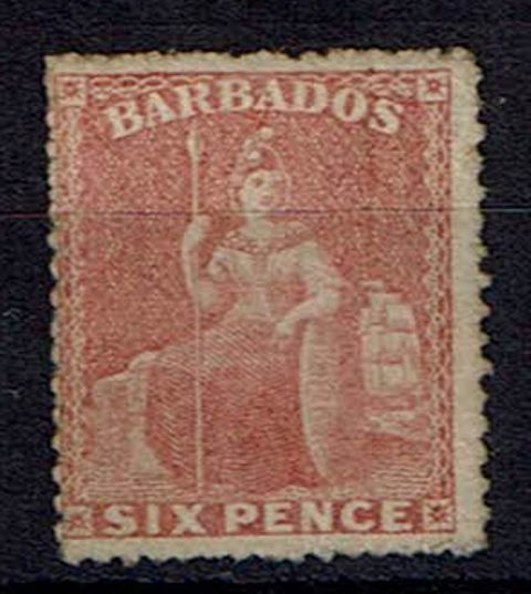 Image of Barbados SG 29 VLMM British Commonwealth Stamp